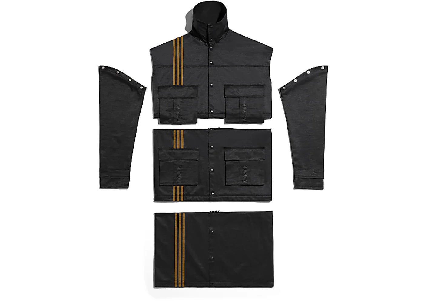 adidas Ivy Park Convertible Jacket (Gender Neutral) Black