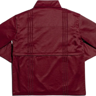 adidas Ivy Park Convertible Track Jacket Maroon