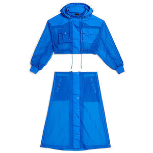 adidas Ivy Park Cover-Up Jacket Glory Blue/Glow Blue