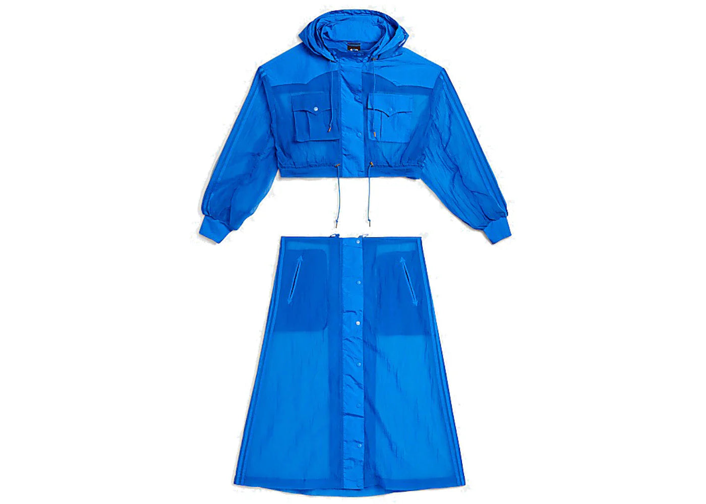 adidas Ivy Park Cover-Up Jacket Glory Blue/Glow Blue