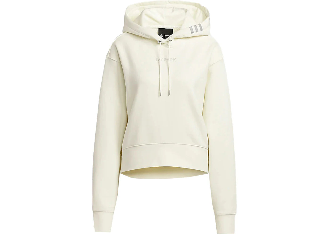 adidas Ivy Park Crop Hoodie Off-White