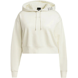 adidas Ivy Park Crop Hoodie (Plus Size) Off-White