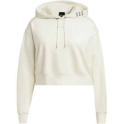 adidas Ivy Park Crop Hoodie (Plus Size) Off-White