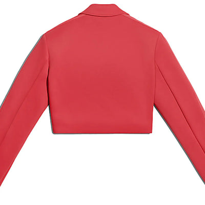 adidas Ivy Park Crop Suit Jacket (Plus Size) Real Coral