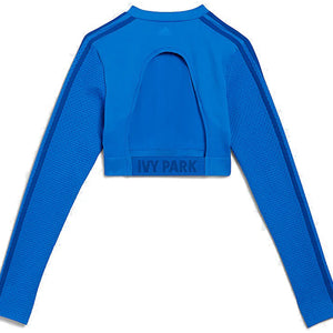 adidas Ivy Park Crop Top (Plus Size) Glory Blue