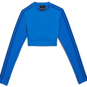adidas Ivy Park Crop Top (Plus Size) Glory Blue