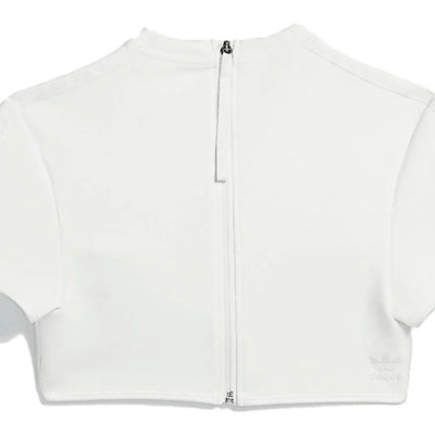 adidas Ivy Park Crop Top (Plus Size) Off White