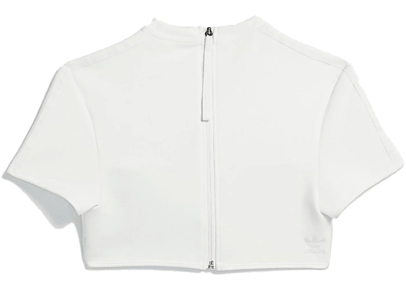 adidas Ivy Park Crop Top (Plus Size) Off White