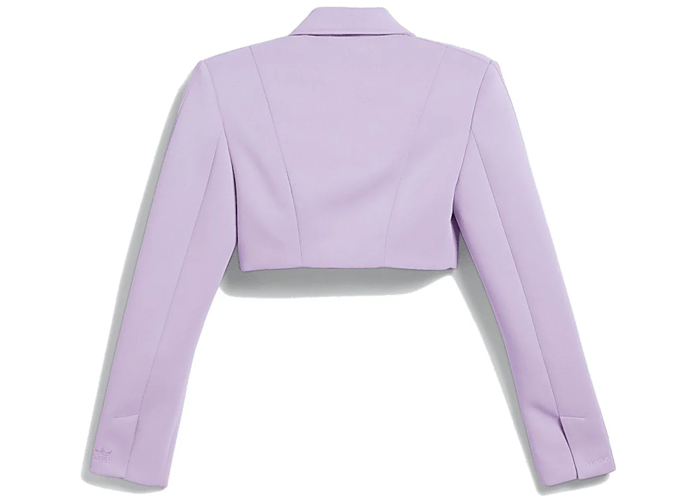 adidas Ivy Park Cropped Suit Jacket (Plus Size) Purple Glow