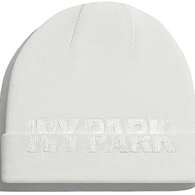 adidas Ivy Park Cut-Off Logo Beanie Core White