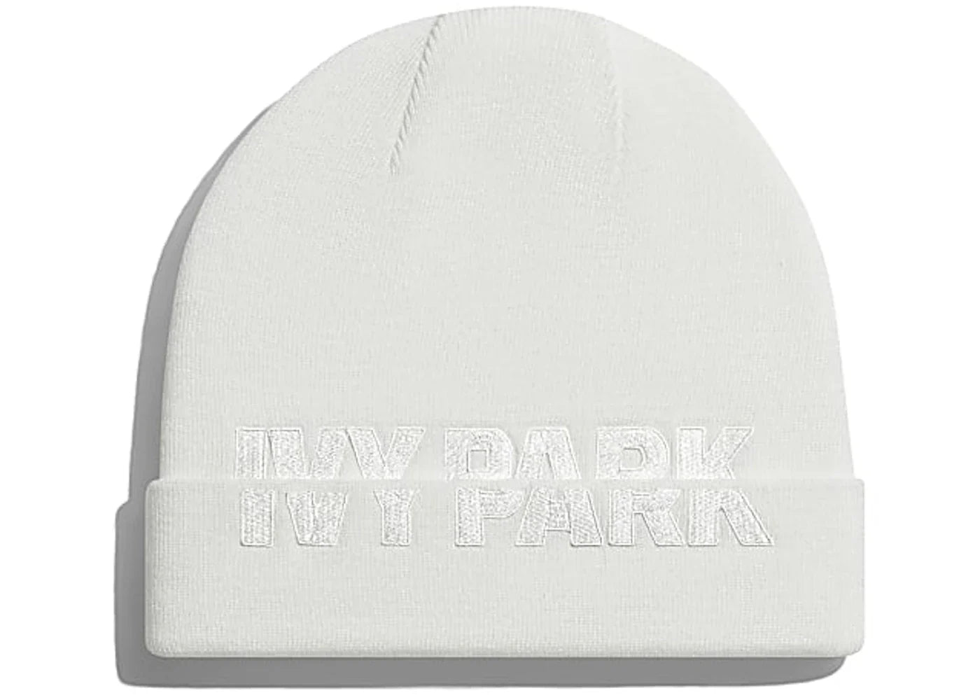 adidas Ivy Park Cut-Off Logo Beanie Core White