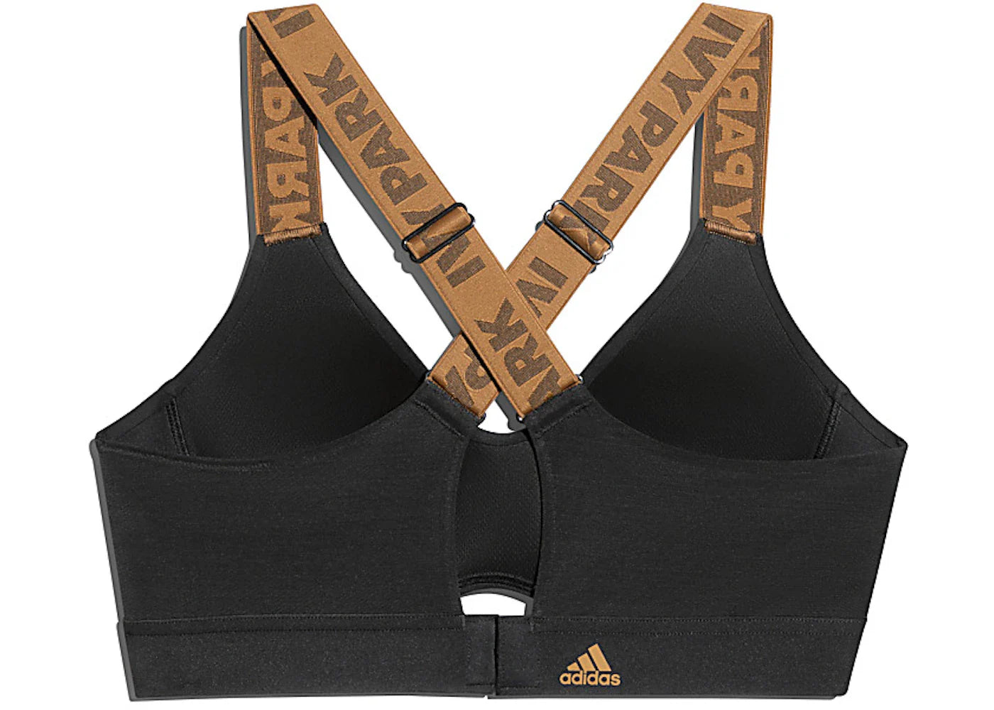 adidas Ivy Park Cutout Medium Support Bra Black