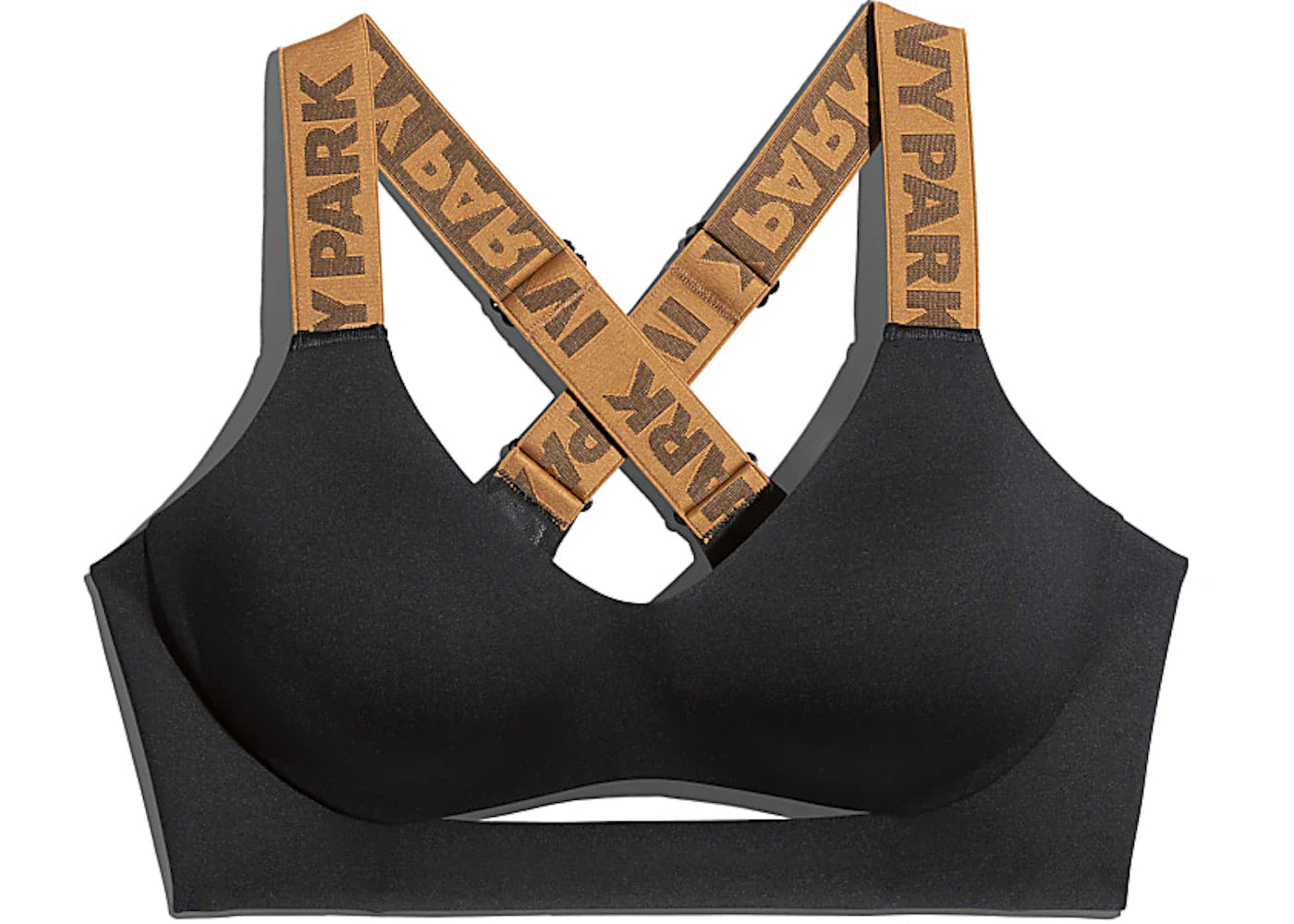 adidas Ivy Park Cutout Medium Support Bra Black