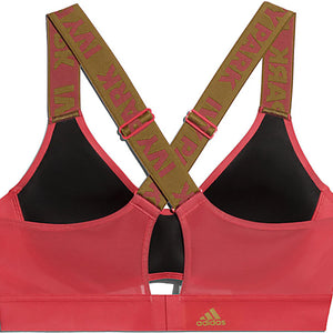 adidas Ivy Park Cutout Medium Support Bra Real Coral