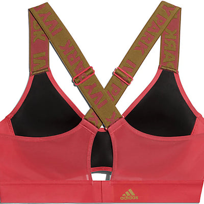 adidas Ivy Park Cutout Medium Support Bra Real Coral