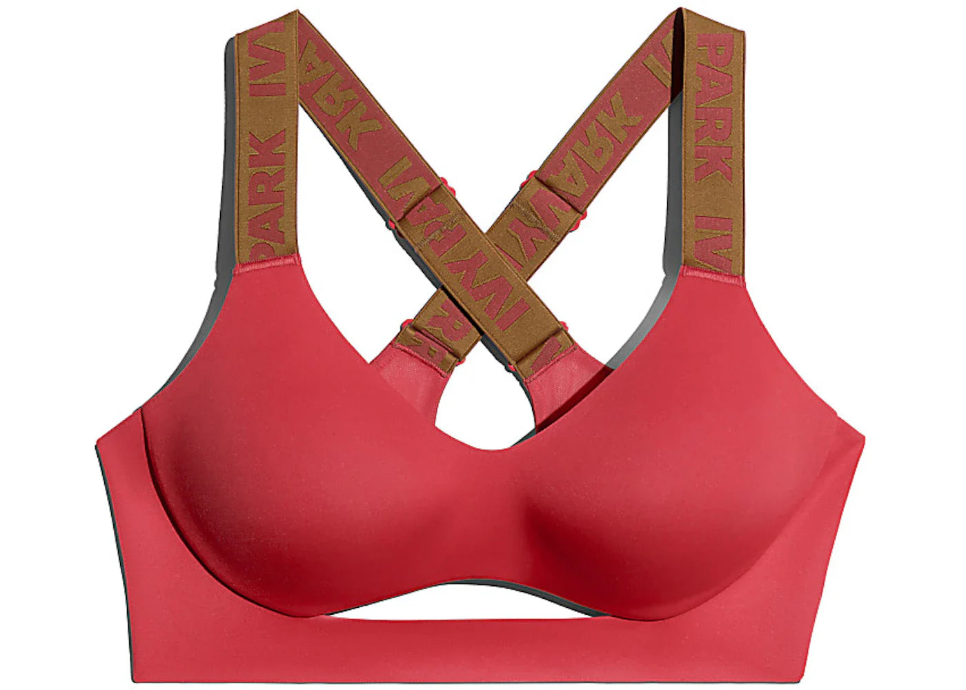 adidas Ivy Park Cutout Medium Support Bra Real Coral