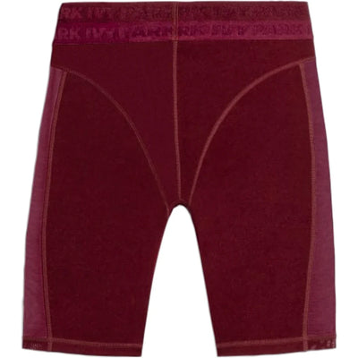 adidas Ivy Park Cycling Shorts Maroon/Amazon Red