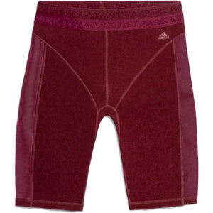 adidas Ivy Park Cycling Shorts Maroon/Amazon Red