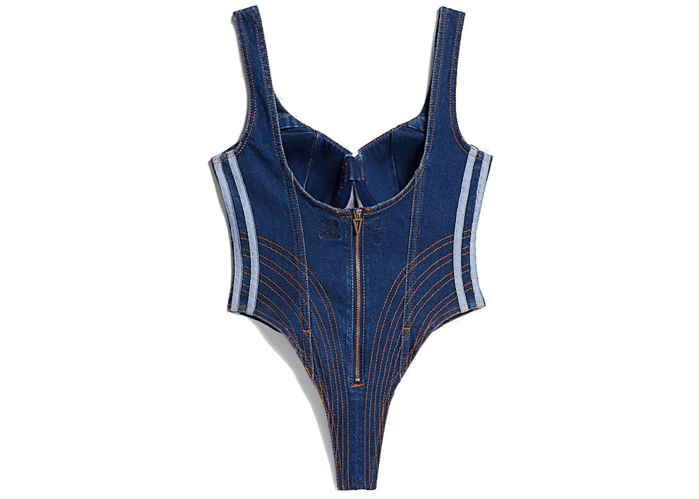 adidas Ivy Park Denim Bodysuit Dark Denim