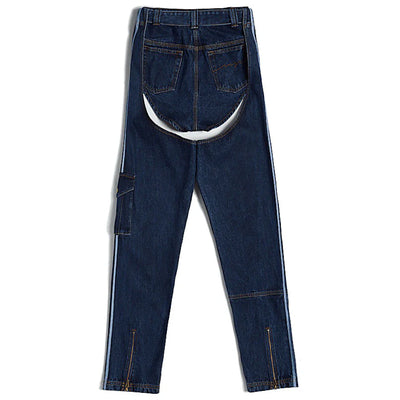 adidas Ivy Park Denim Chaps Dark Denim
