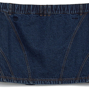 adidas Ivy Park Denim Skirt (Plus Size) Dark Denim