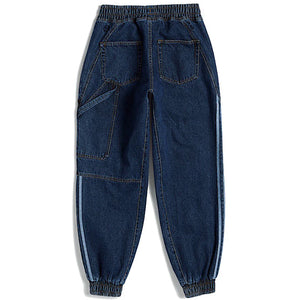 adidas Ivy Park Denim Track Pants (All Gender) Dark Denim