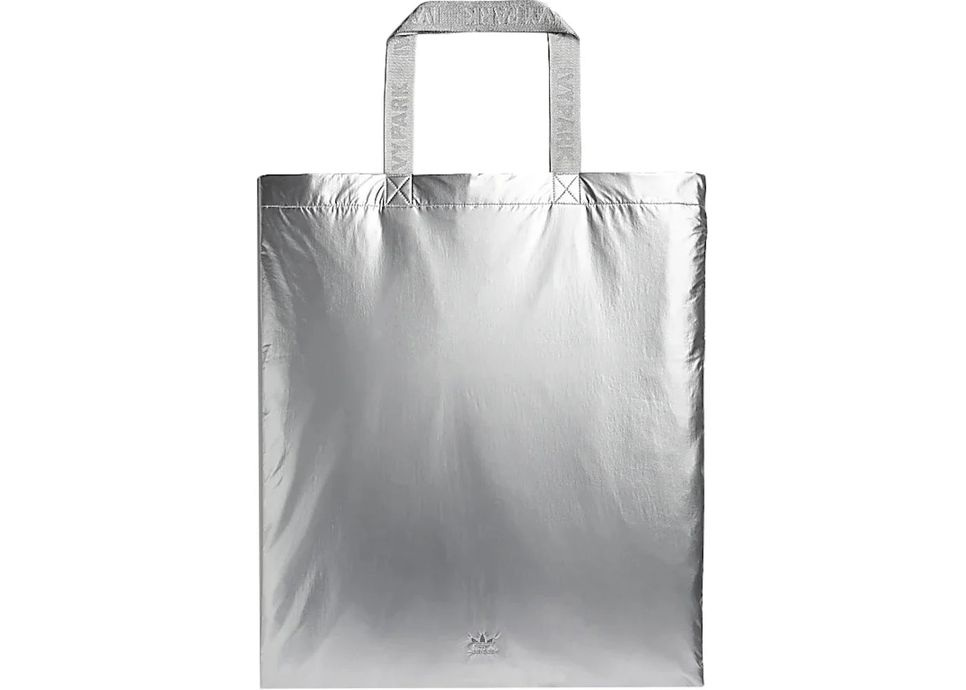 adidas Ivy Park Dipped Tote Bag Silver Metallic/Solar Yellow