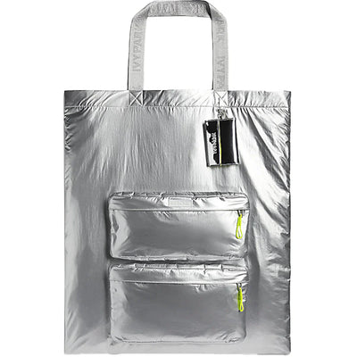 adidas Ivy Park Dipped Tote Bag Silver Metallic/Solar Yellow