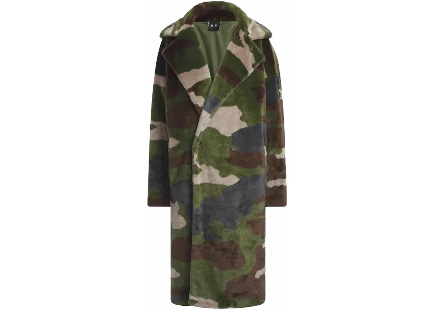 adidas Ivy Park Faux Fur Coat (All Gender) AOP Camo