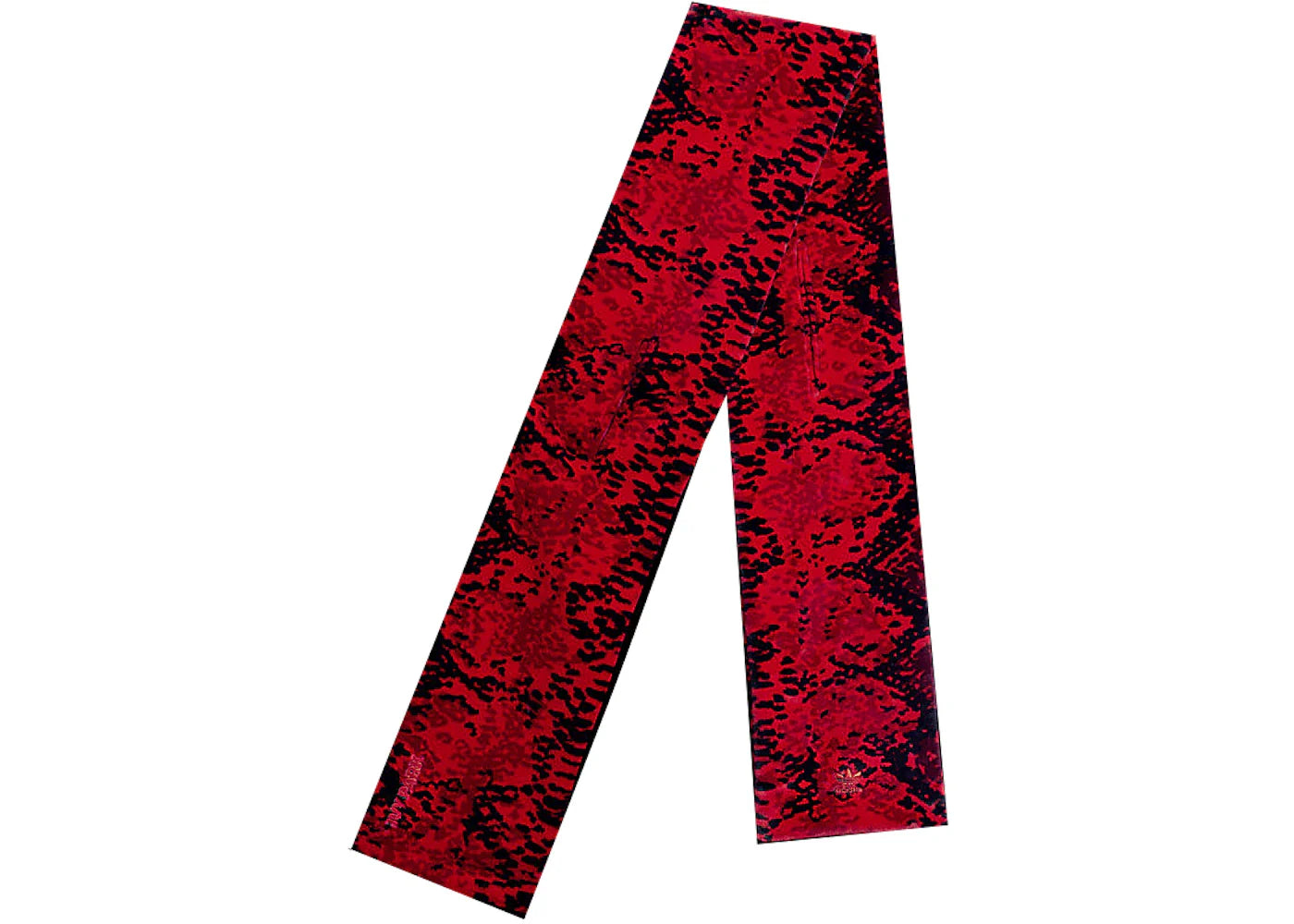 adidas Ivy Park Faux Fur Scarf Cherry Wood/Red