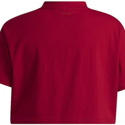 adidas Ivy Park Graphic Crop Tee Power Red