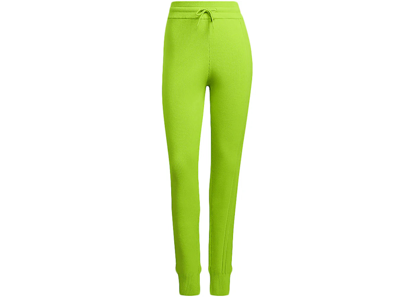 adidas Ivy Park Halls of Ivy 3-Stripes Knit Rib Jogger Pants Semi Solar Slime