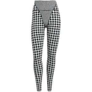 adidas Ivy Park Halls of Ivy 3-Stripes Seam Tights Clear Grey/Black