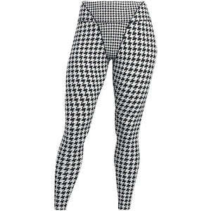 adidas Ivy Park Halls of Ivy 3-Stripes Seam Tights (Plus Size) Clear Grey/Black