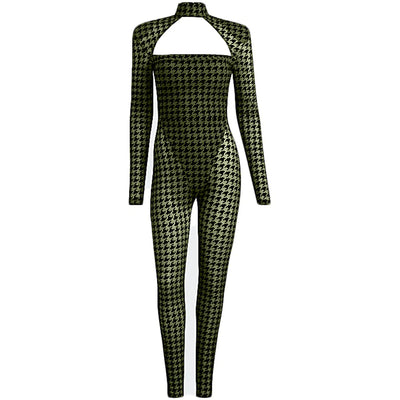 adidas Ivy Park Halls of Ivy Allover Print Catsuit Wild Pine/Black