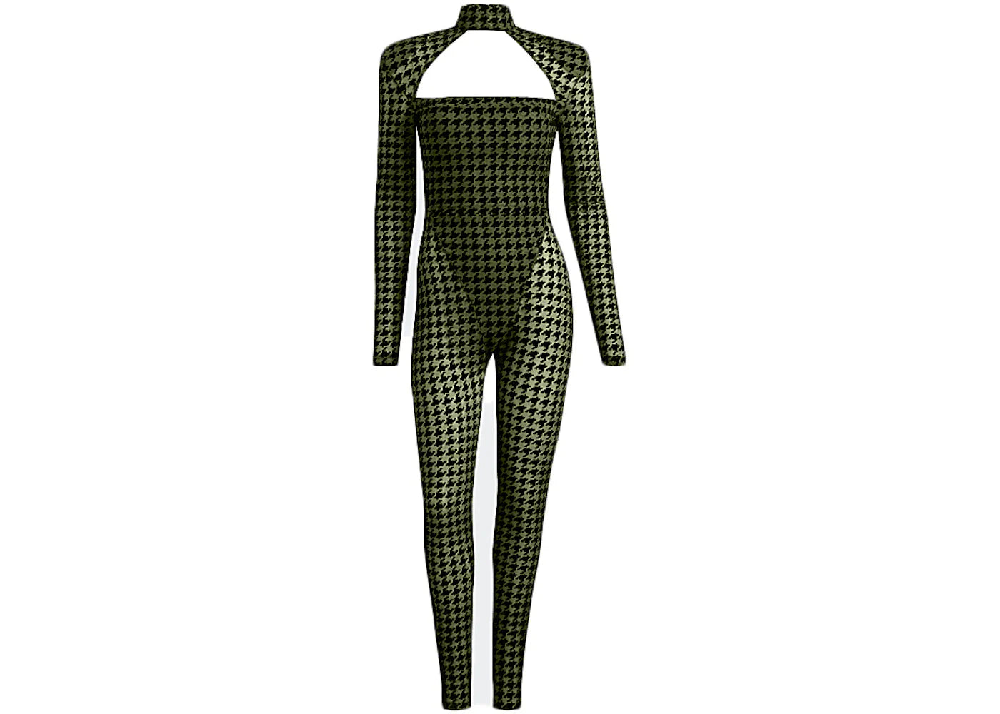 adidas Ivy Park Halls of Ivy Allover Print Catsuit Wild Pine/Black