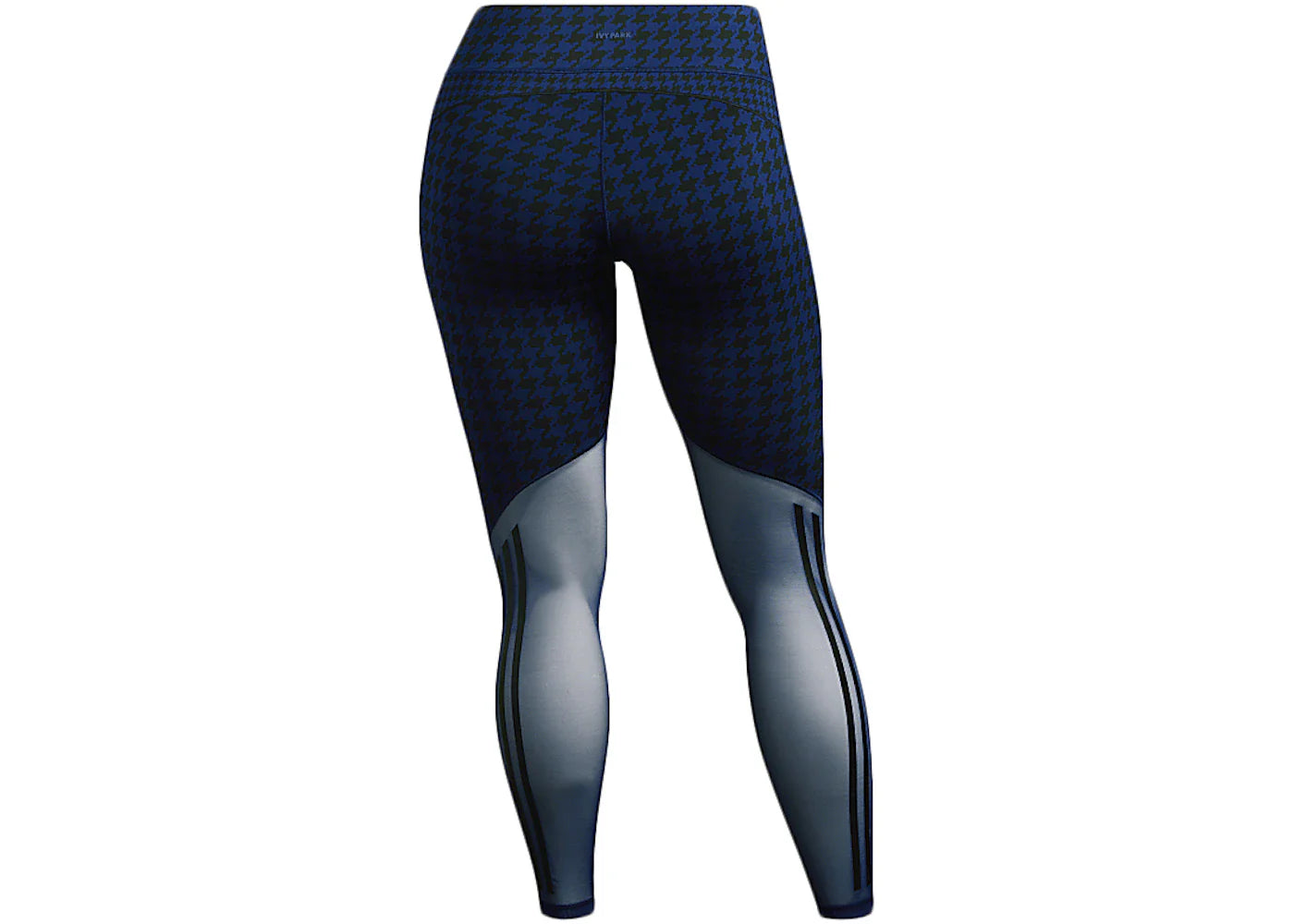 adidas Ivy Park Halls of Ivy Allover Print Sheer Tights (Plus Size) Dark Blue/Black