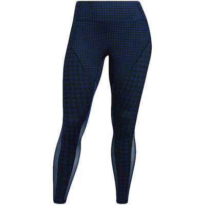 adidas Ivy Park Halls of Ivy Allover Print Sheer Tights (Plus Size) Dark Blue/Black