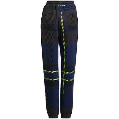 adidas Ivy Park Halls of Ivy Allover Print Sweat Pants (All Gender) Dark Blue/Brown/Black