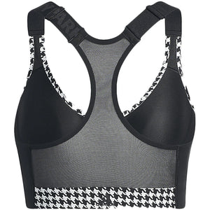 adidas Ivy Park Halls of Ivy Allover Print Zip Bra 2.0 Clear Grey/Black