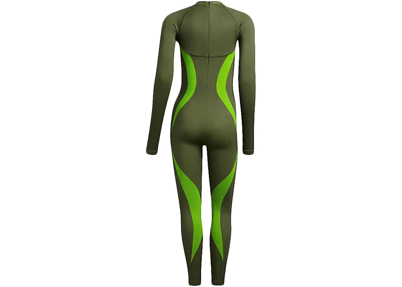 adidas Ivy Park Halls of Ivy Circular Knit Catsuit Semi Solar Slime/Wild PIne