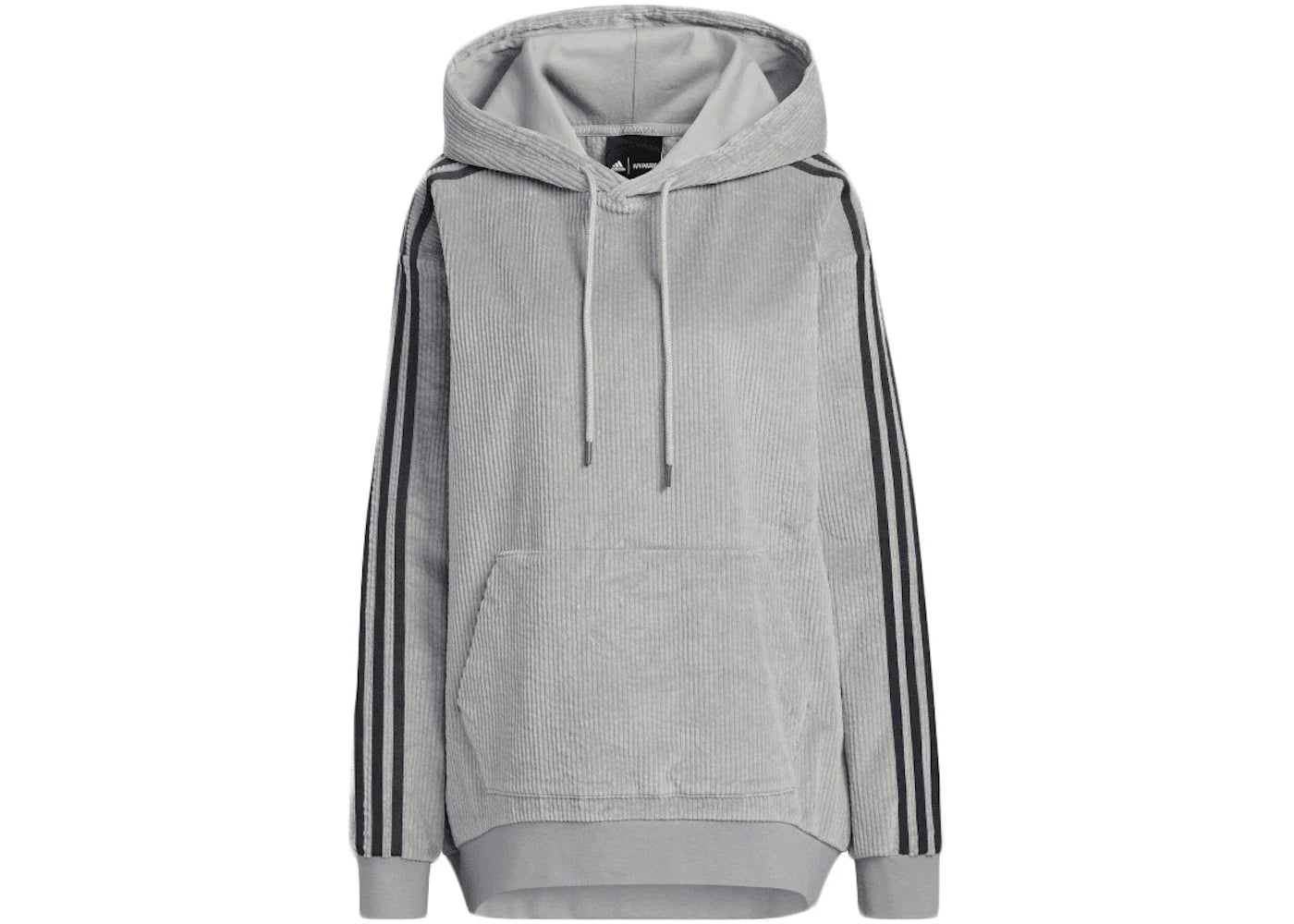 adidas Ivy Park Halls of Ivy Corduroy Hoodie (All Gender) Medium Grey Heather