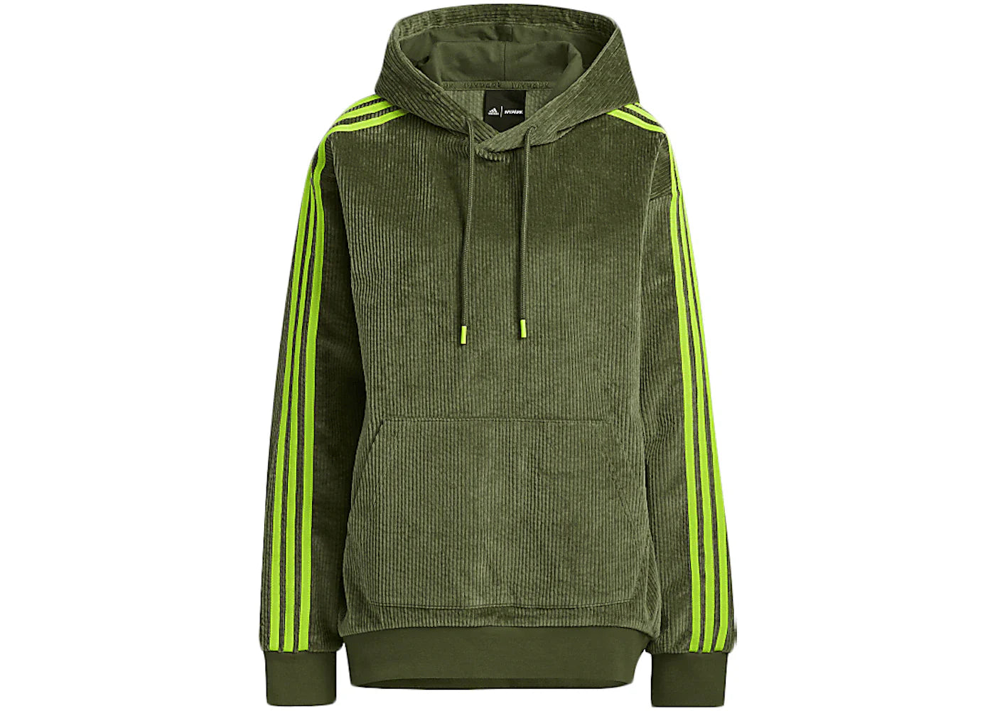 adidas Ivy Park Halls of Ivy Corduroy Hoodie (All Gender) Wild Pine