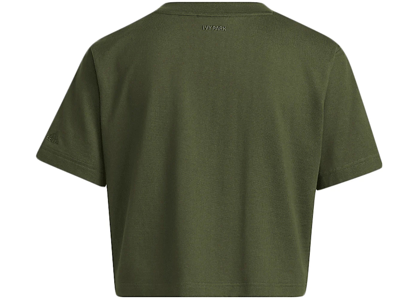 adidas Ivy Park Halls of Ivy Crop Tee Wild Pine