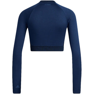 adidas Ivy Park Halls of Ivy Crop Top 2.0 Dark Blue/Black