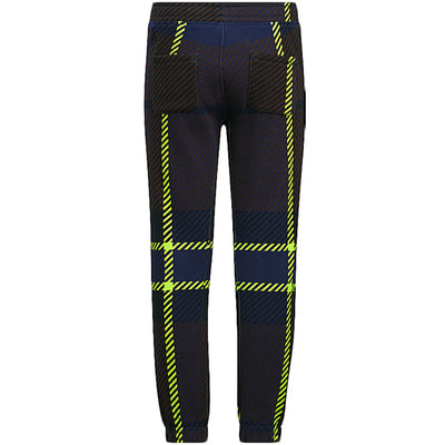 adidas Ivy Park Halls of Ivy Kids Allover Print Sweat Pants (All Gender) Dark Blue/Brown/Black