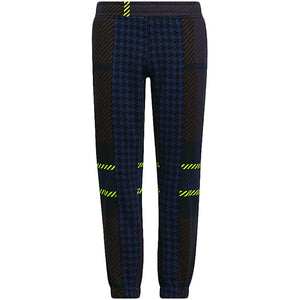 adidas Ivy Park Halls of Ivy Kids Allover Print Sweat Pants (All Gender) Dark Blue/Brown/Black