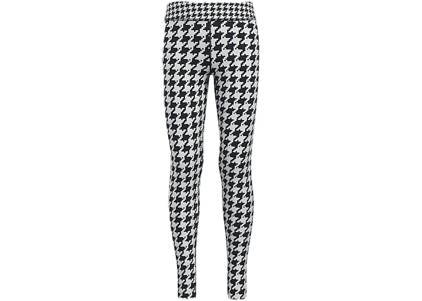 adidas Ivy Park Halls of Ivy Kids Houndstooth Tights Clear Grey/Black