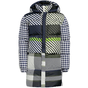 adidas Ivy Park Halls of Ivy Kids Puffer Jacket (All Gender) Cloud White/Dark Blue/Wild Pine