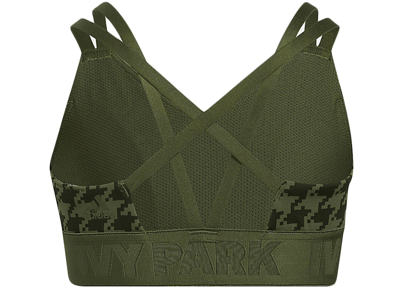 adidas Ivy Park Halls of Ivy Kids Sports Bra Wild Pine/Black